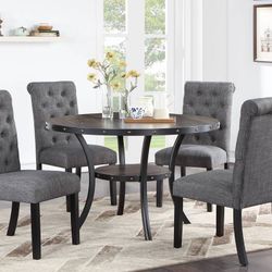 Dining Table Set With 4 Chairs (Free Delivery)