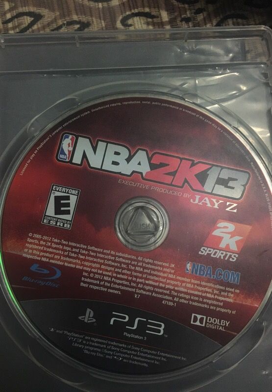 NBA 2k13 PS3