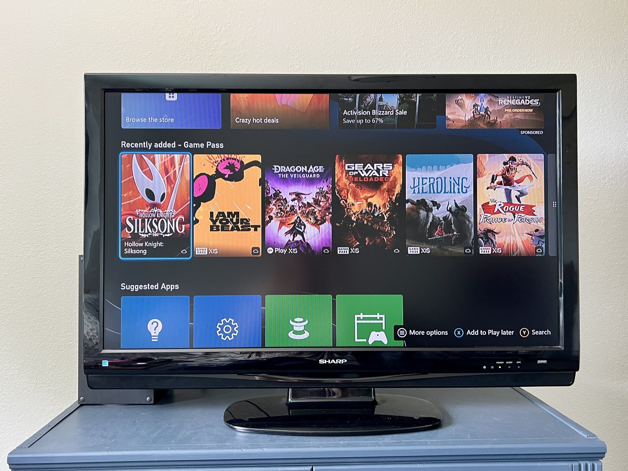 Sharp LC-37SB24U 37" 720p LCD TV
