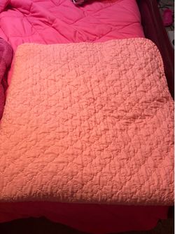 Pink sheets/blanket