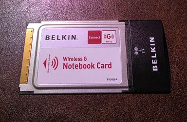 Belkin Wireless G Notebook Card