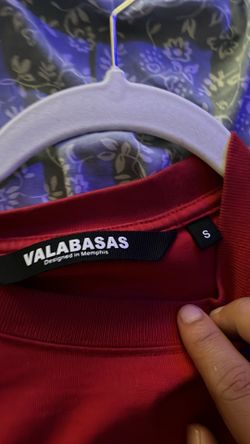 Red valabasas shirt