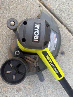 RYOBI ONE+ 18V cordless lawn edger.