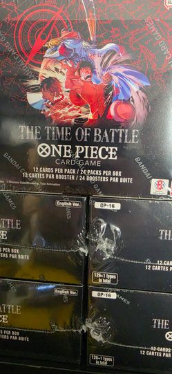 OP 16 Booster Box The Time of Battle One Piece