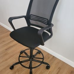 Office Chair,  Bench Chair Like New.  Tall Chair 