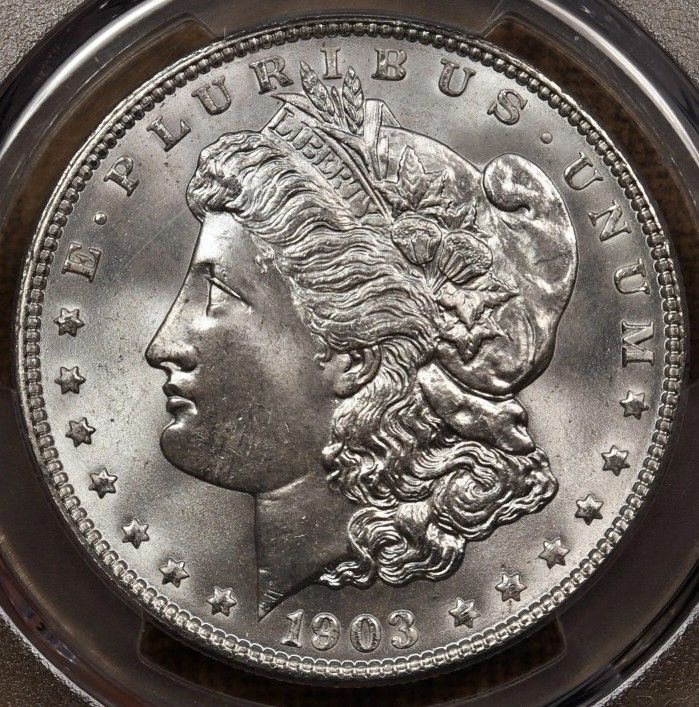 1903 Better date Morgan,freshest blast white DavidKahnRareCoins