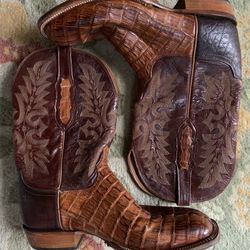 Lucchese Crocodile Caiman Men’s Boots