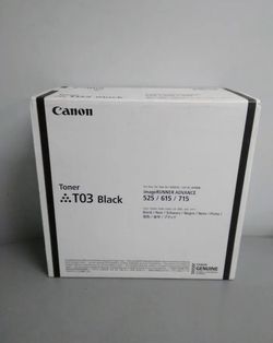 Canon T03 (2725C001) Black Toner Cartridge, IMAGERUNNER ADVANCE 525I II
