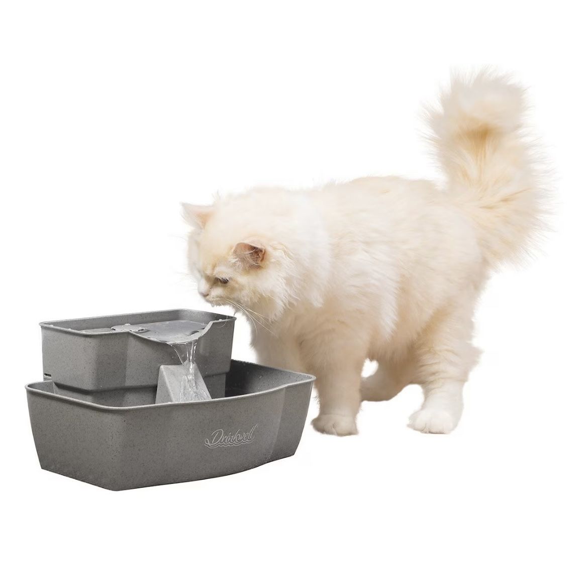 PetSafe Drinkwell Multi-Tier Plastic Dog & Cat Fountain