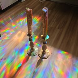 2 Candle Holders