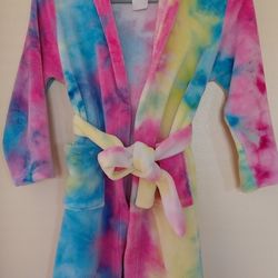 4-6 years old girls  unicorn bathrobe  