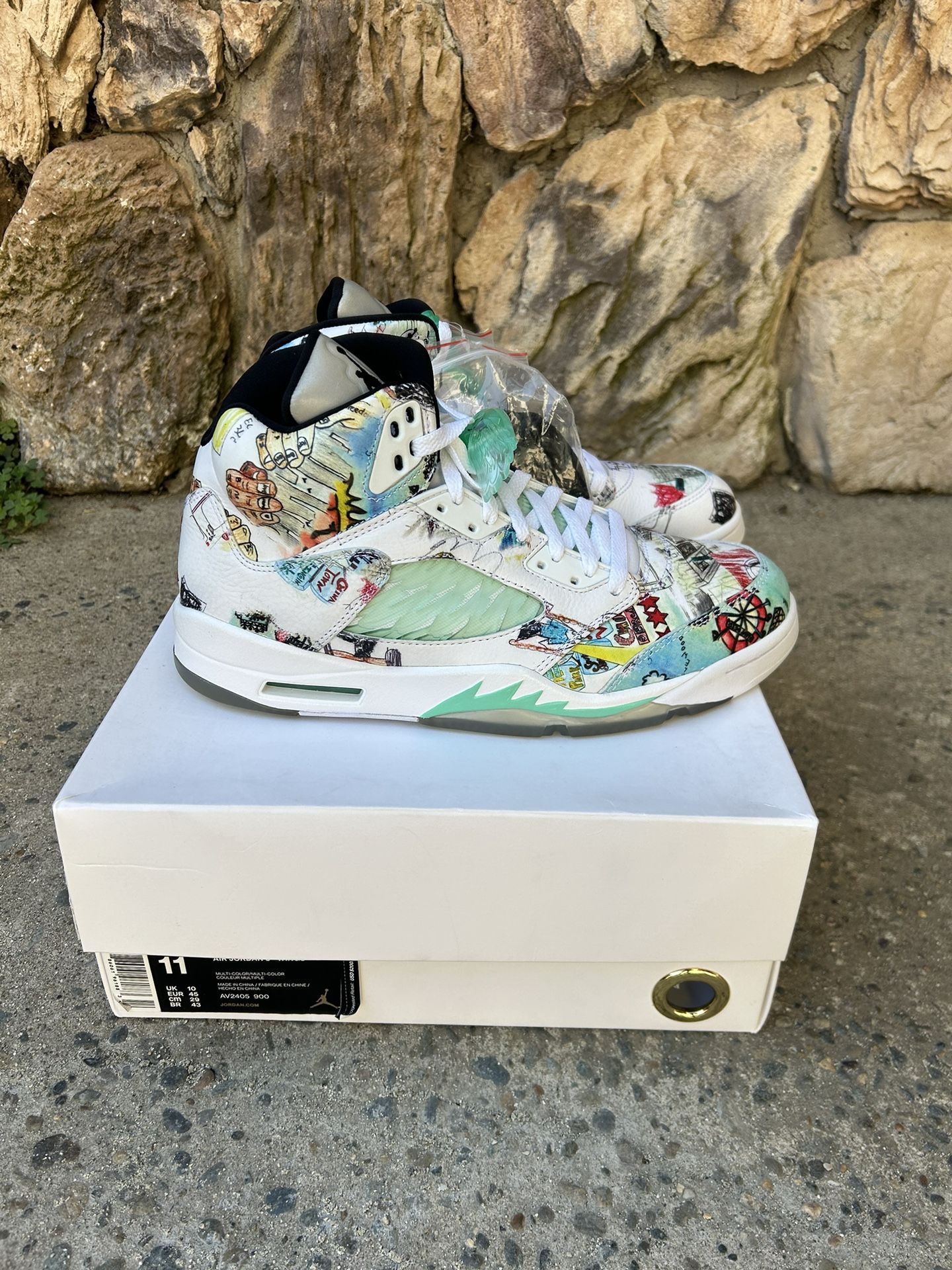 Wing Jordan 5s Size 11