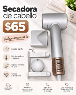 Hair Dryer with Accessories