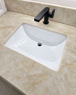 VS1813 Ceramic Undermount Bathroom Sink
