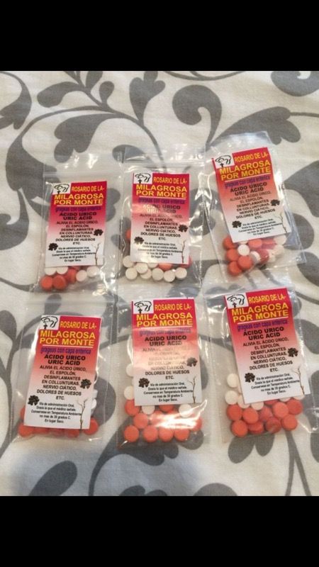 Pastillas milagrosa ácido urico espolón etc