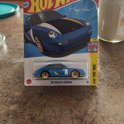 Hot Wheels '96 Porsche Carrera, HW The '90s 1/10 [Blue] 174/250