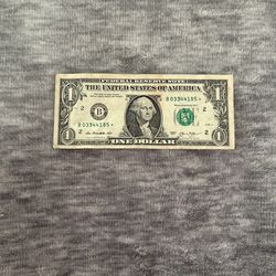 $1 2013 Duplicate Star Note FW