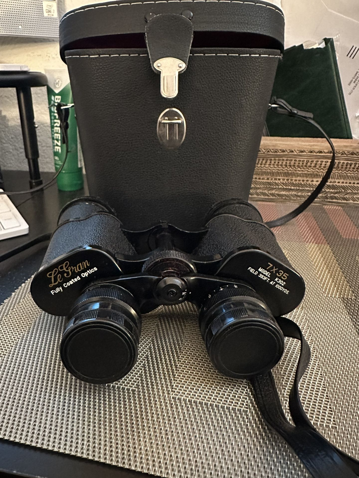 Binoculars With Case