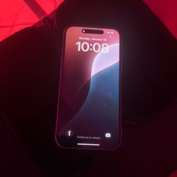 Pink iPhone 15 
