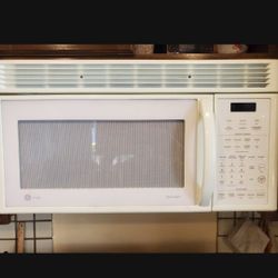 GE Profile Over Range Microwave White