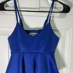 Blue blouse size s brand iris
