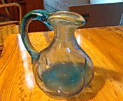 Pretty Turquoise Pitcher