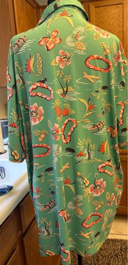 kahala Brr Shirt, men’s stretch, Aloha casual cool size XL#3148KT68