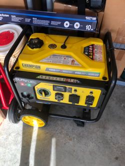 Champion generator brand new Champion generator brand new
