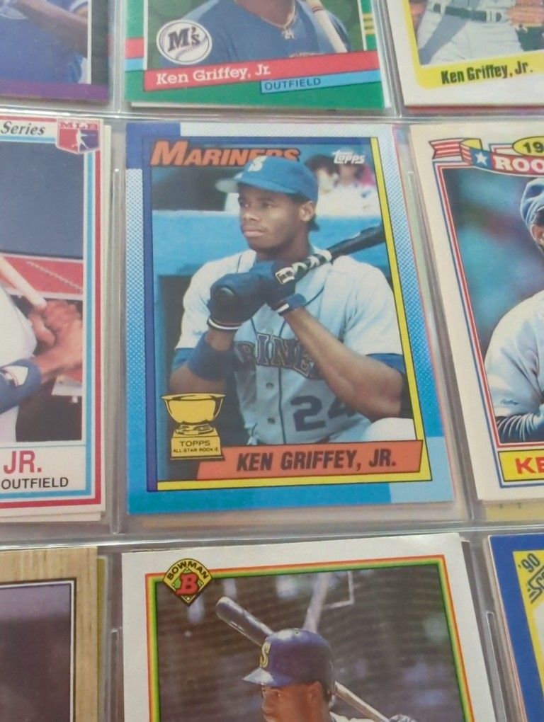 1989 Ken Griffey Jr Rookie Error Card