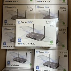 SUPERBOX S6 ULTRA - SMART MEDIA PLAYER - BRAND NEW, SEALED 🚨
