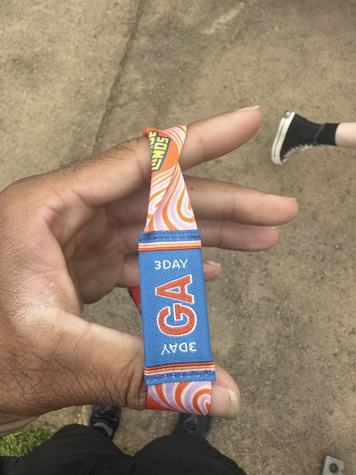Outside Lands General Admission Wristband For Sale