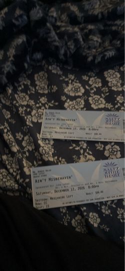 Two tickets to ain’t misbehaving in Jupiter Florida