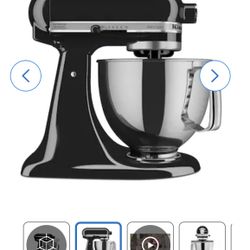 KitchenAid Artisan Onyx Black 5-Quart Tilt-head Stand Mixer