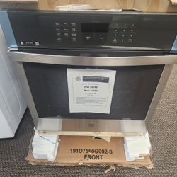 27 in. Smart Single Electric Wall Oven Self-Cleaning in Stainless Steel