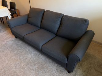 Dark Grey Sofa Couch- IKEA