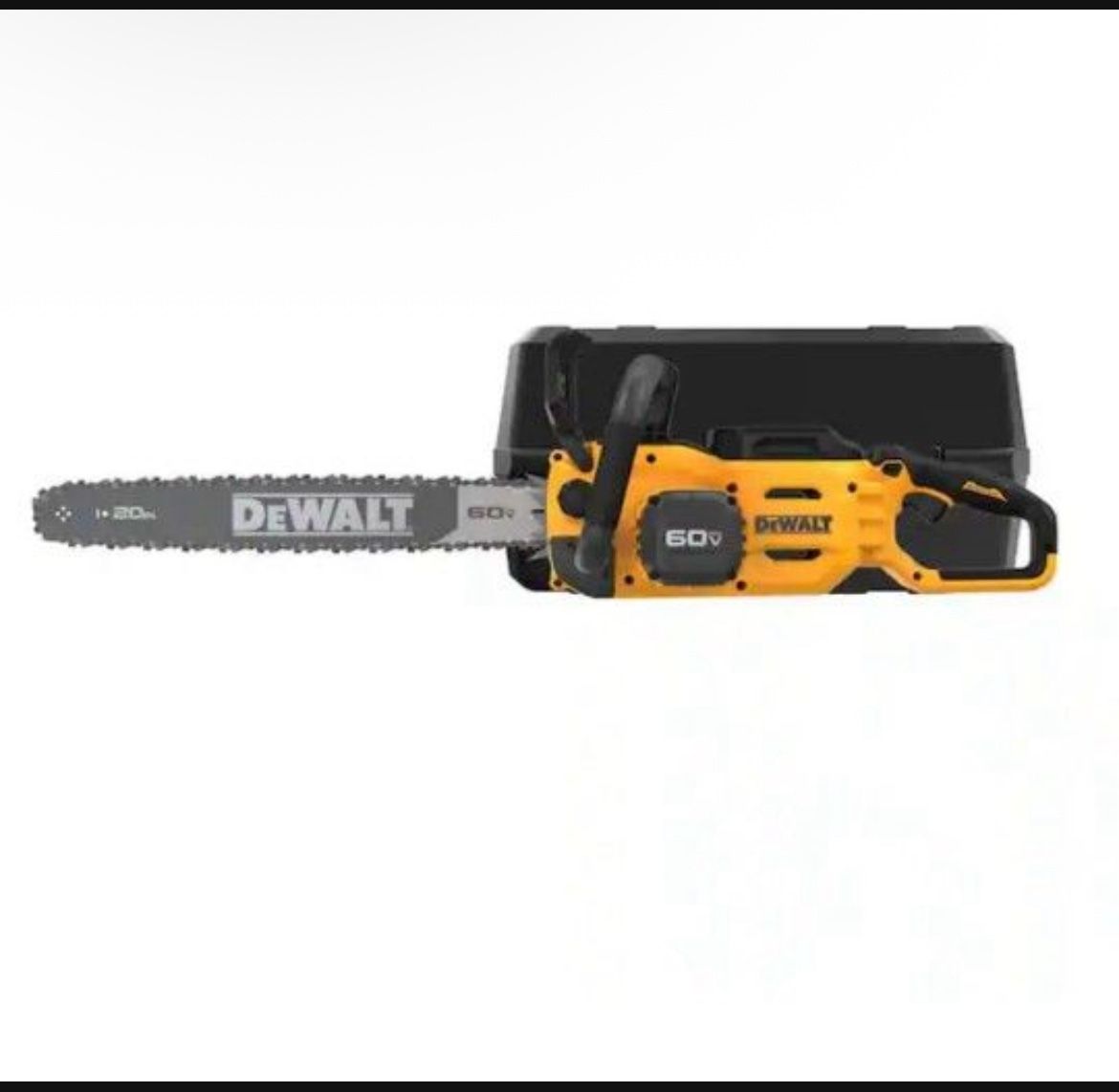DEWALT FLEXVOLT 60V MAX 20 in. Brushless Cordless Battery Powered Chainsaw and Carry Case (Tool and Case Only