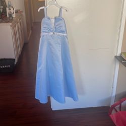 Blue dress