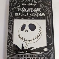 Walt Disney Tim Burtons The Nightmare Before Christmas DVD Movie 