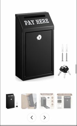 Yoacom cash lock box