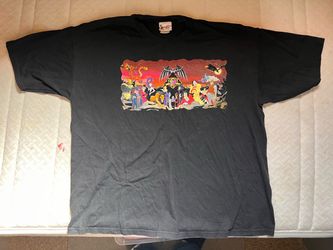 Vintage Walt Disney World Villains Shirt Cruella Maleficent Captain Hook