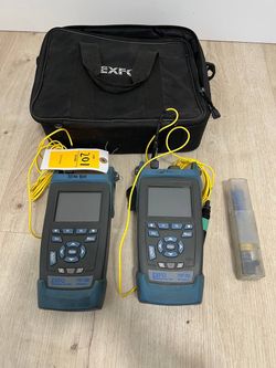 EXFO FOT-930 MaxTester II Fiber Optic Loss Tester Kit w/ FOT-932 & Case Tested