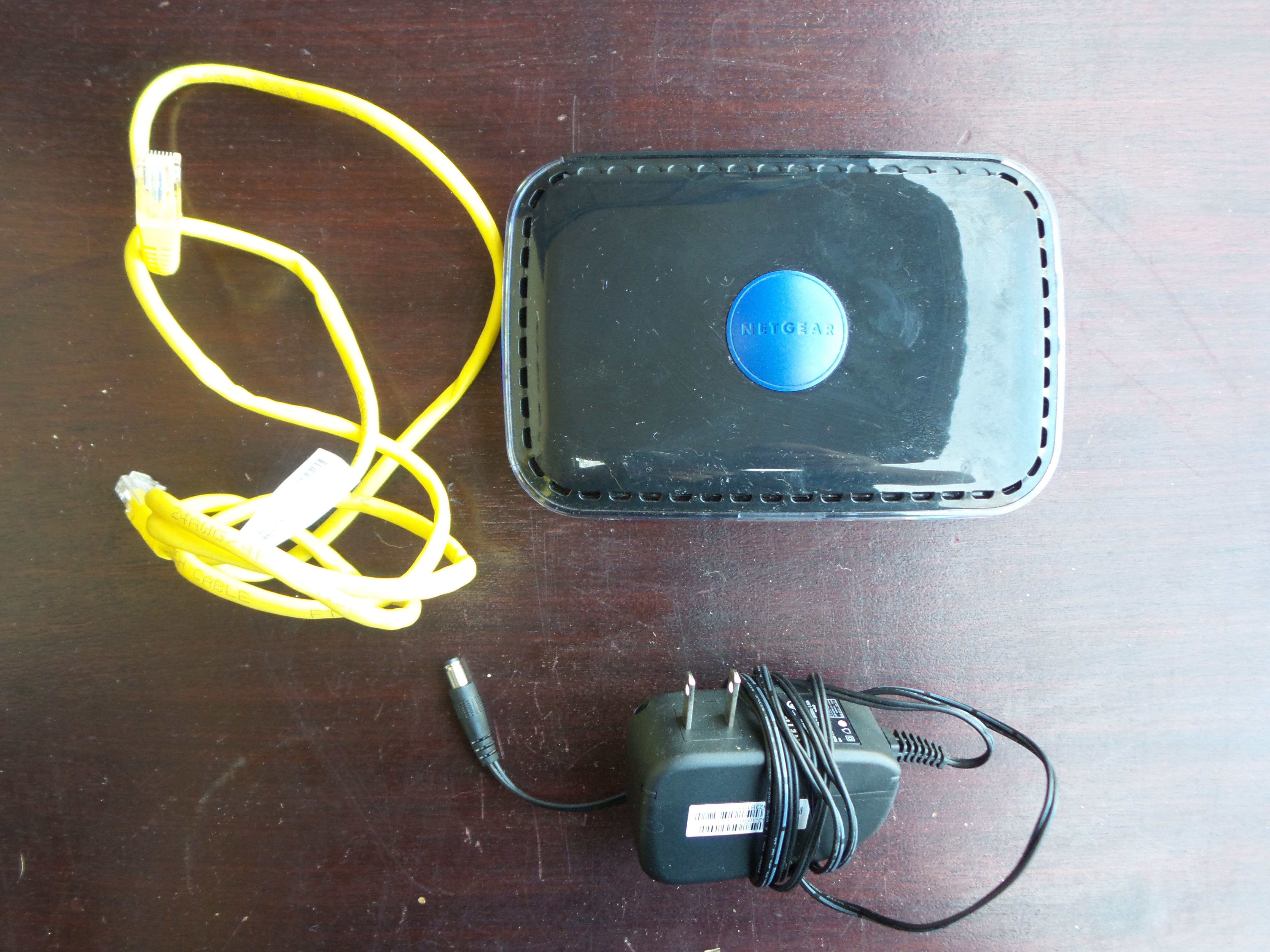 Netgear C3700 modem/wireless router (N600) unit