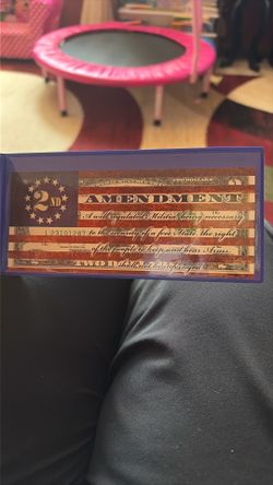 Second Amendment USA Flag $2 Bill