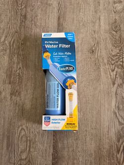 TastePURE RV/Marine Water Filter KDF Carbon Filter – New