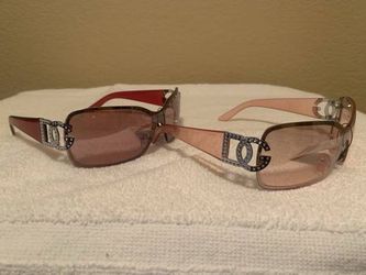 (2) Pair of New Women’s DG Designer Sunglasses