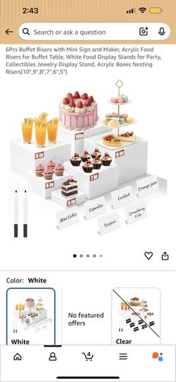Food Display Stand