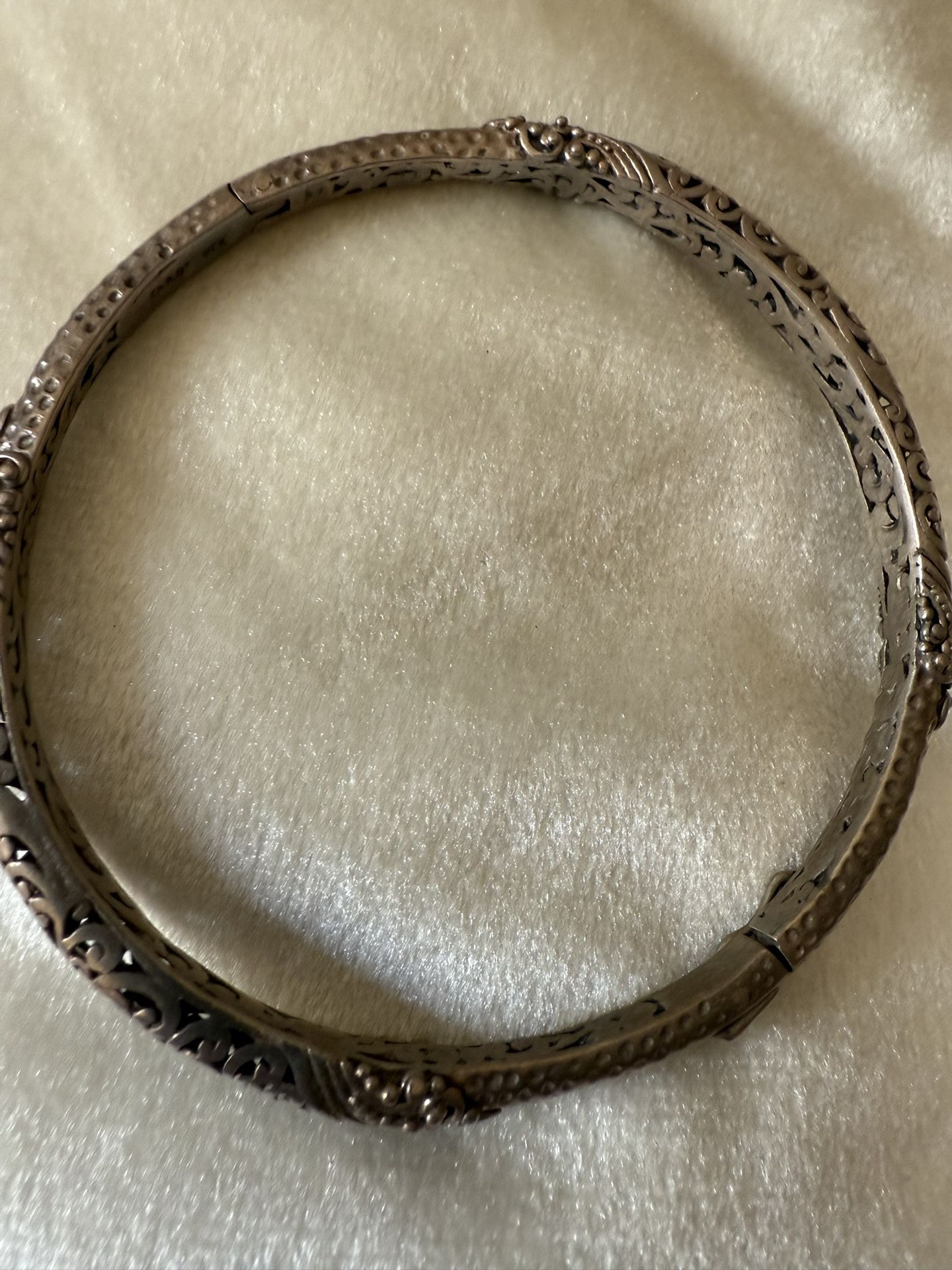 Bali Bracelet 925  Asking Price Is $75.00 Pick up in Powder Springs Ga 30127  If it’s still up. Then its available  So no need to ask if it’s availabl