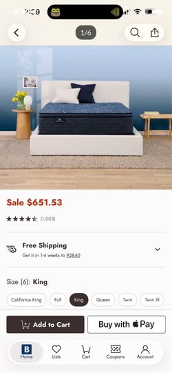 Serta Perfect sleeper Oasis Sleep King Mattress