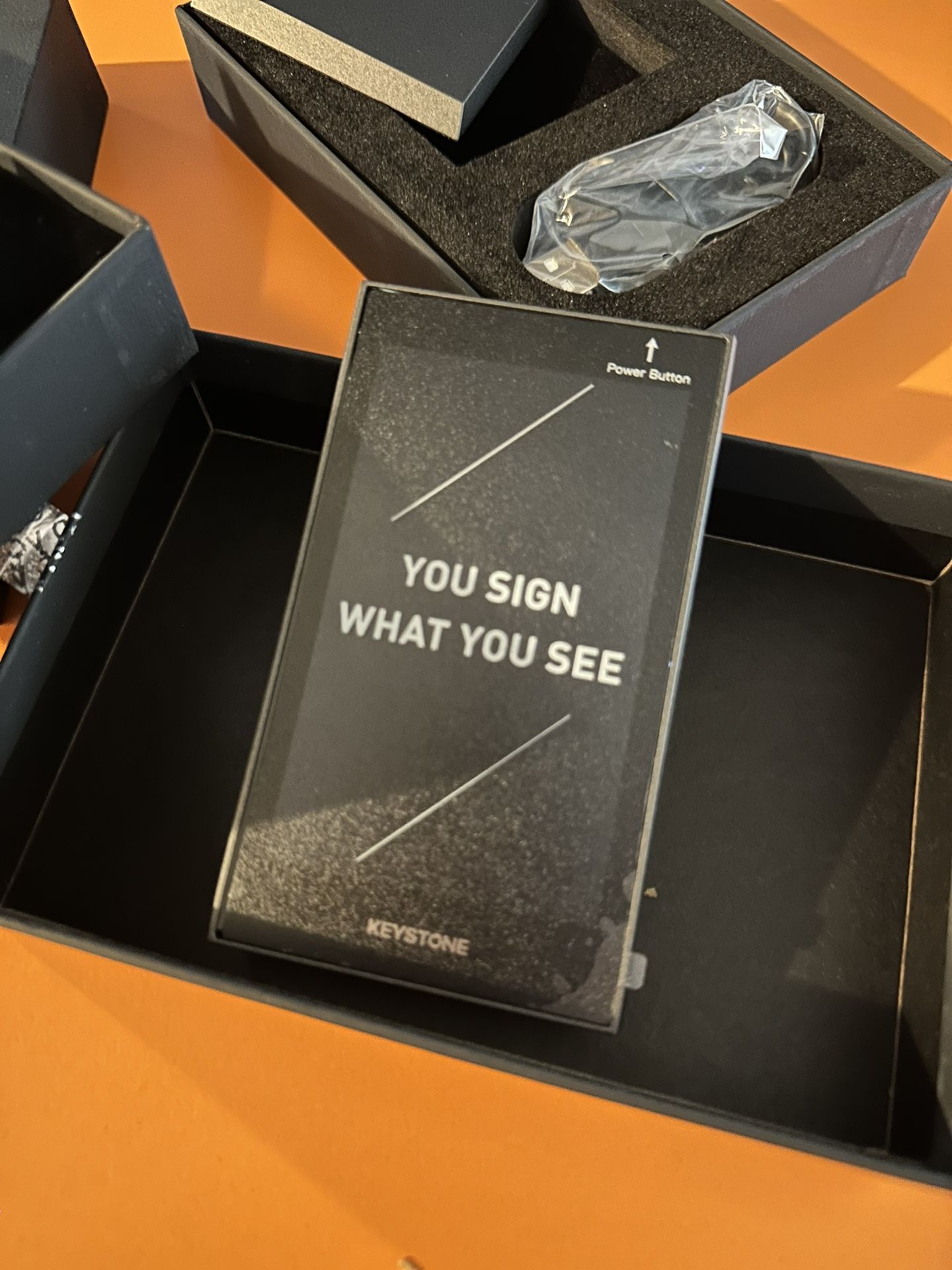 Cobo vault) Keystone Pro Crypto Cold Wallet