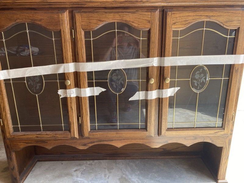 Oak China Cabinet